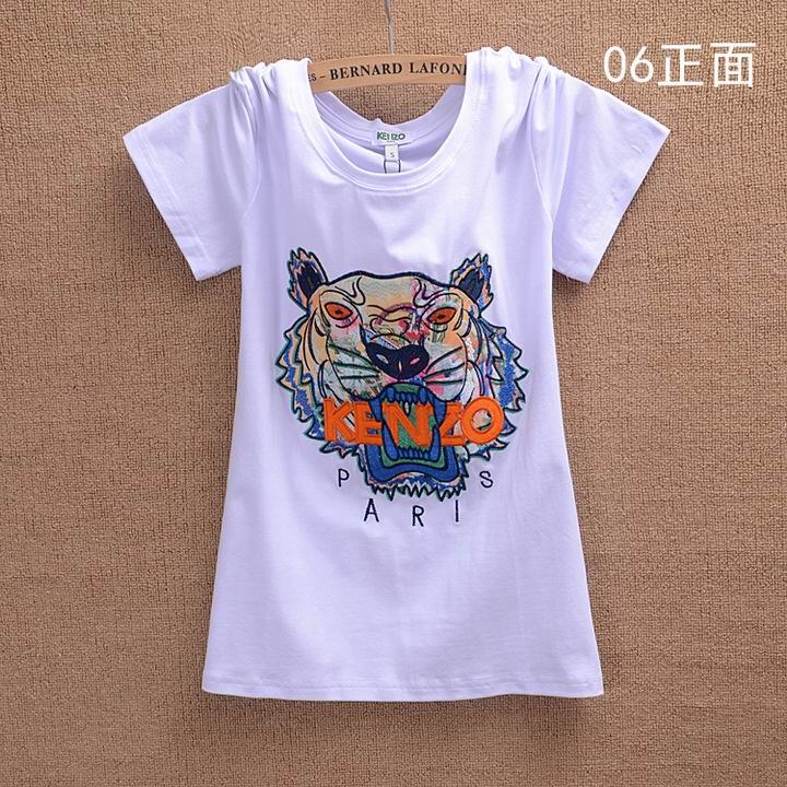 KENZO short round collar T woman S-2XL-007